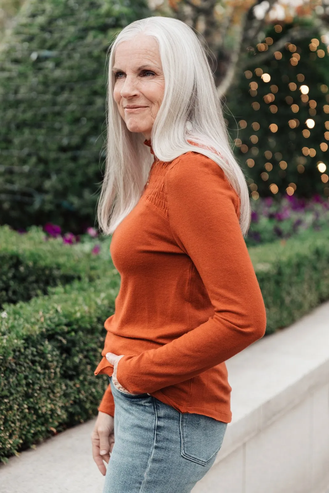 Stylin Girl Turtleneck in Red