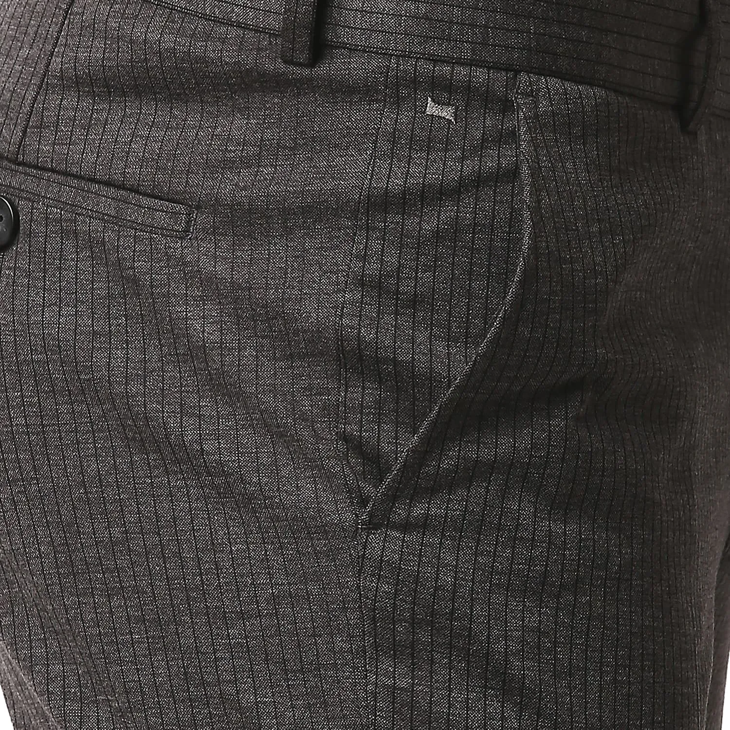 Tapered Fit Stretch Knit Trousers