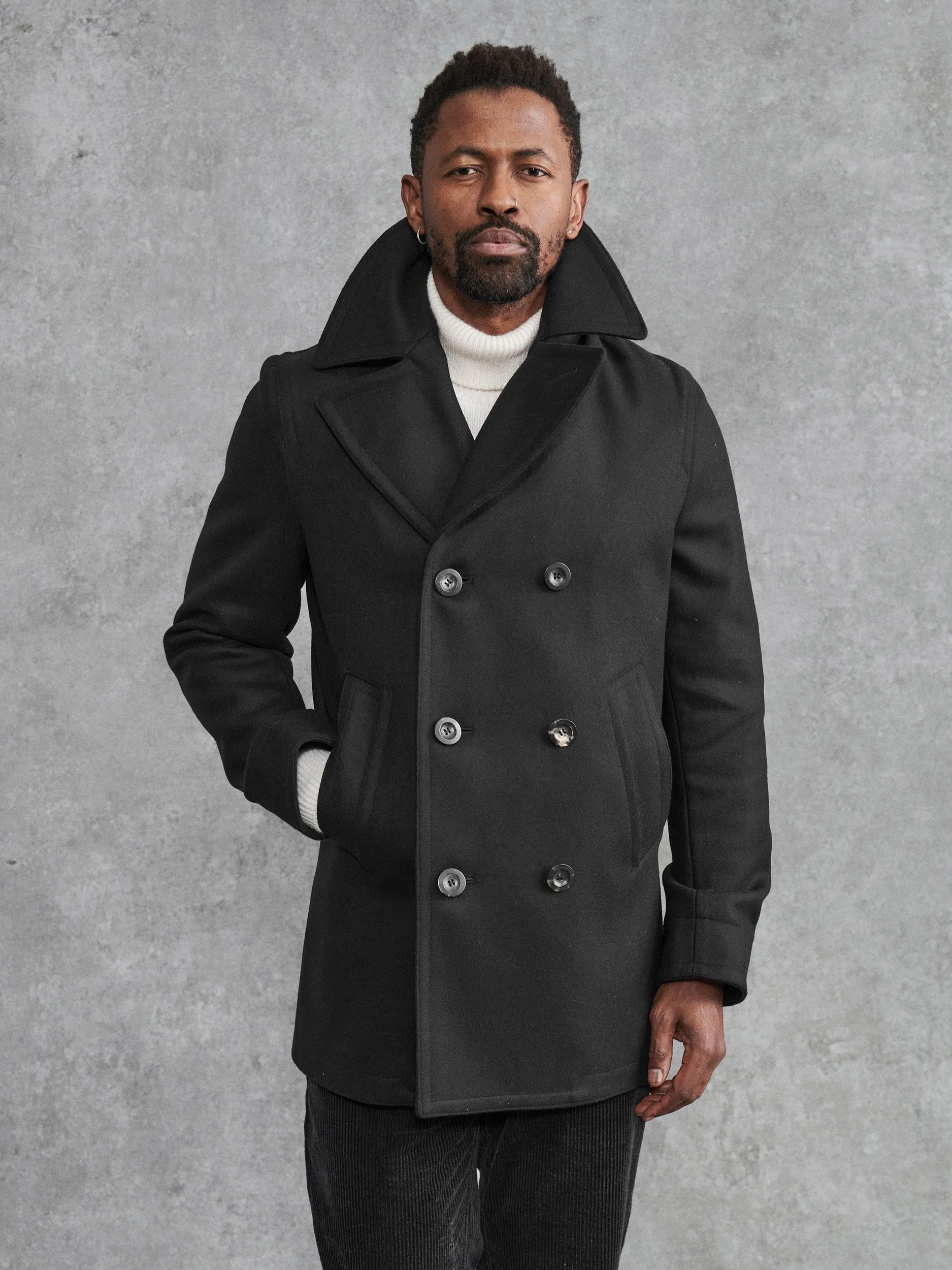 The Black Peacoat