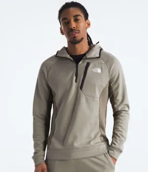 The North Face Men's Mountain Athletics Full Zip Fleece in Clay Grey/Cavern Grey