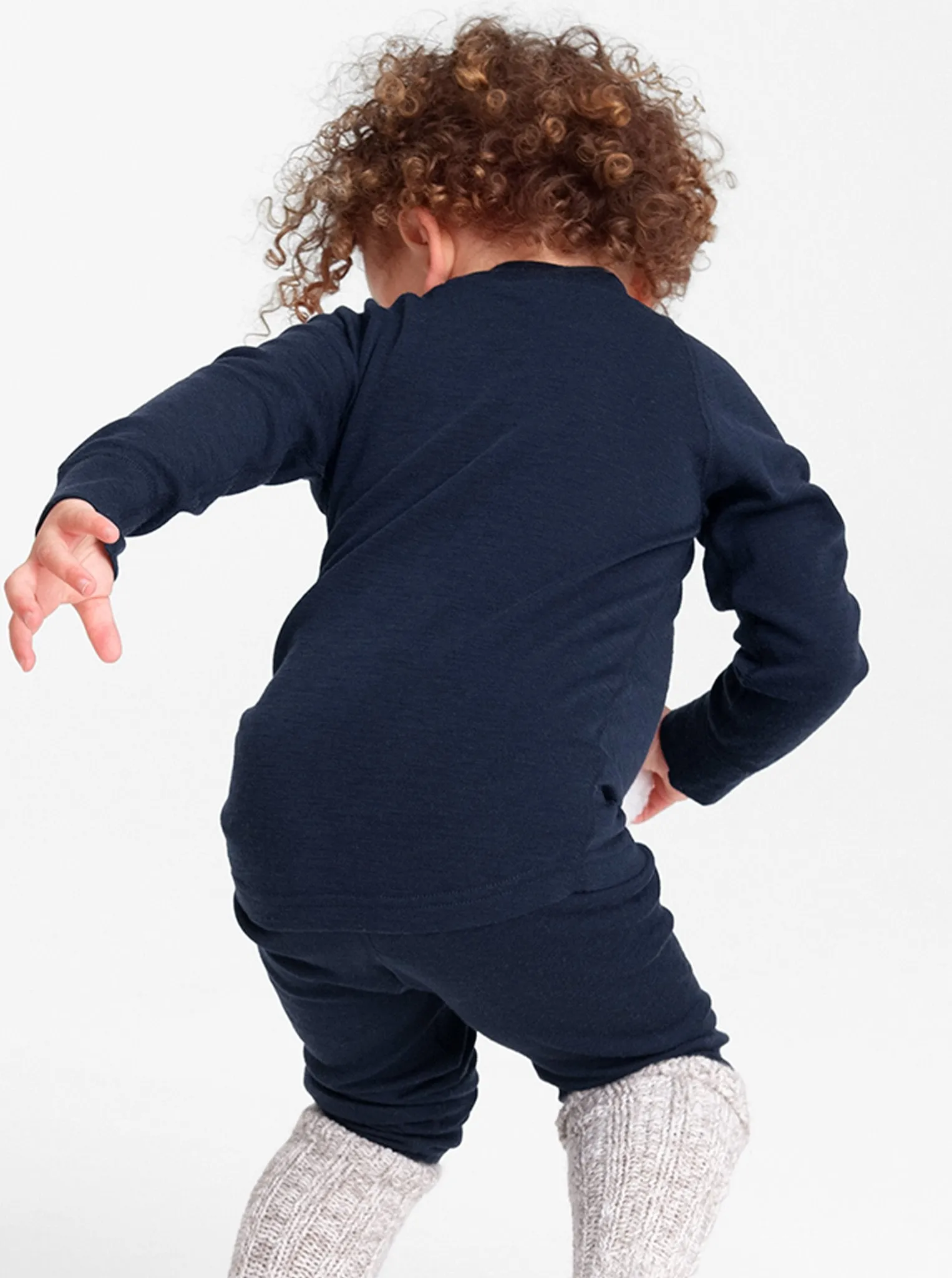 Thermal Merino Wool Kids Long Johns