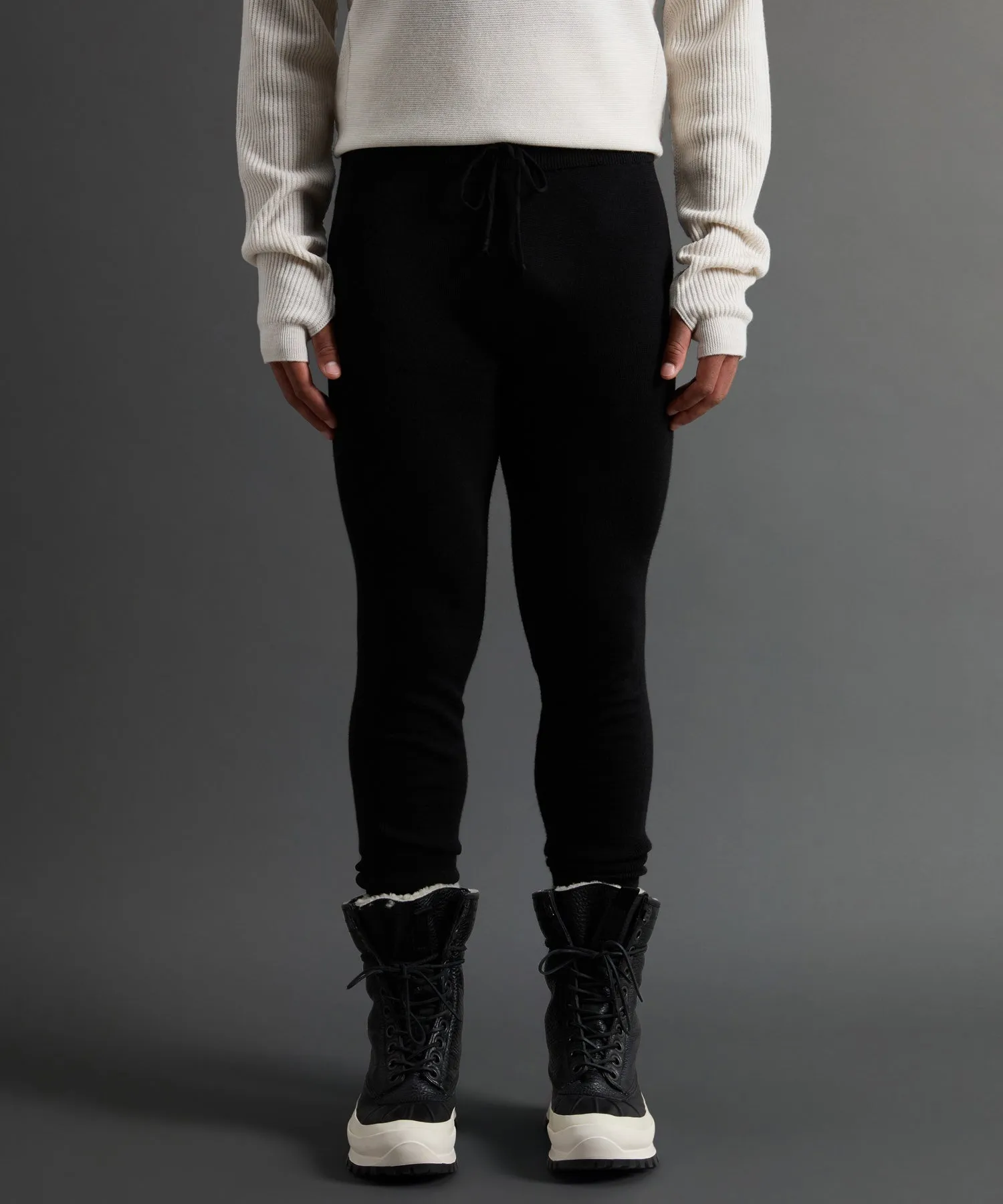 Todd Snyder X Woolrich Technical Merino Long Johns in Black