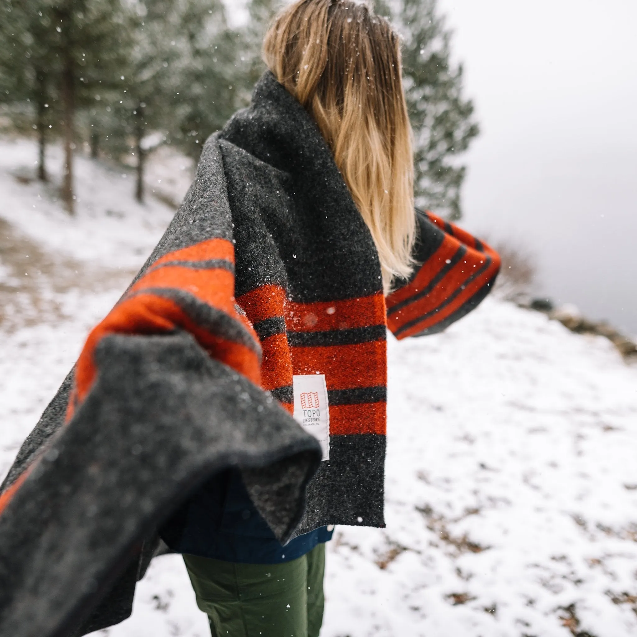 Topo Designs x Woolrich Camp Blanket