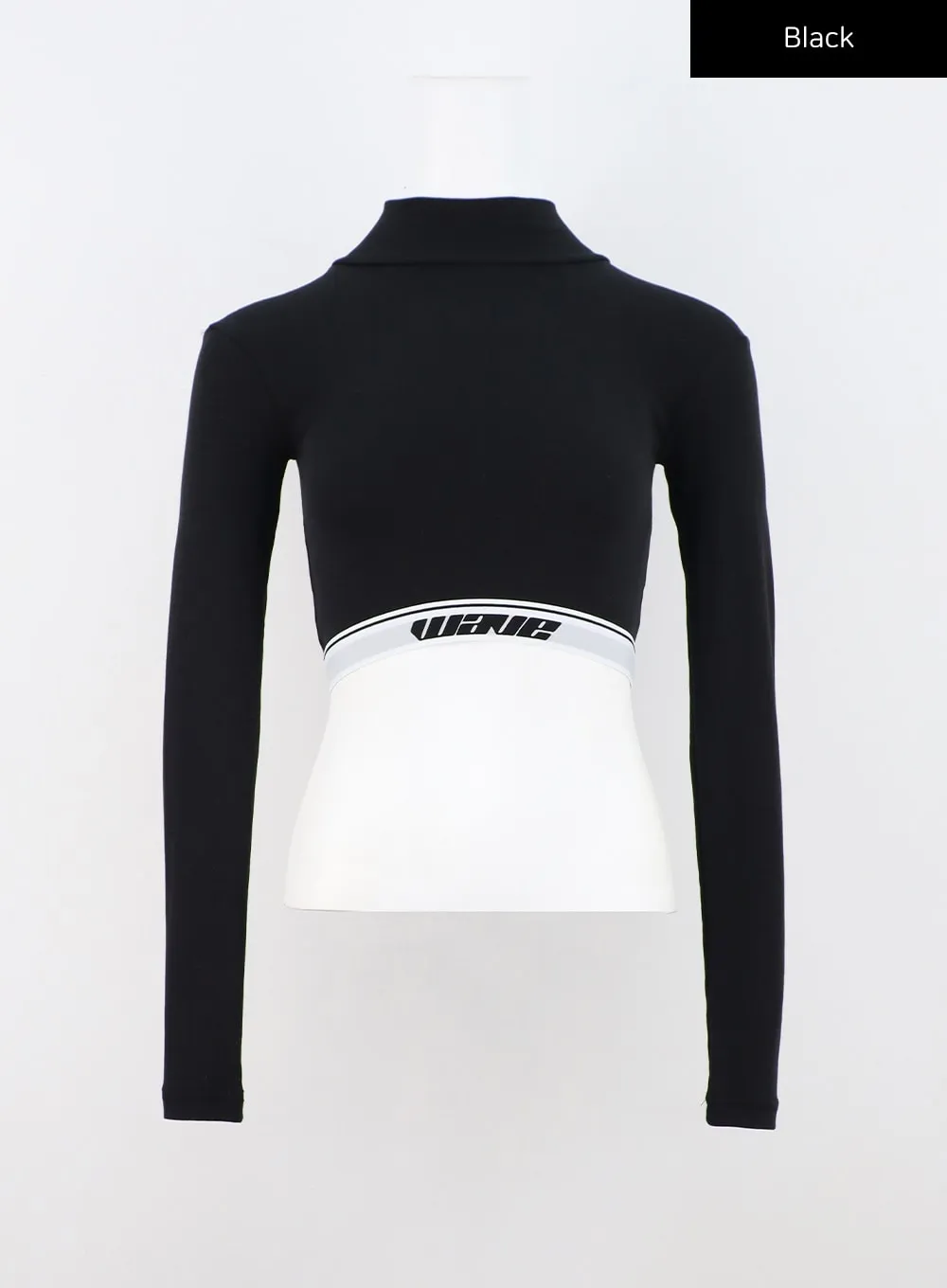 Turtleneck Crop Top CN303