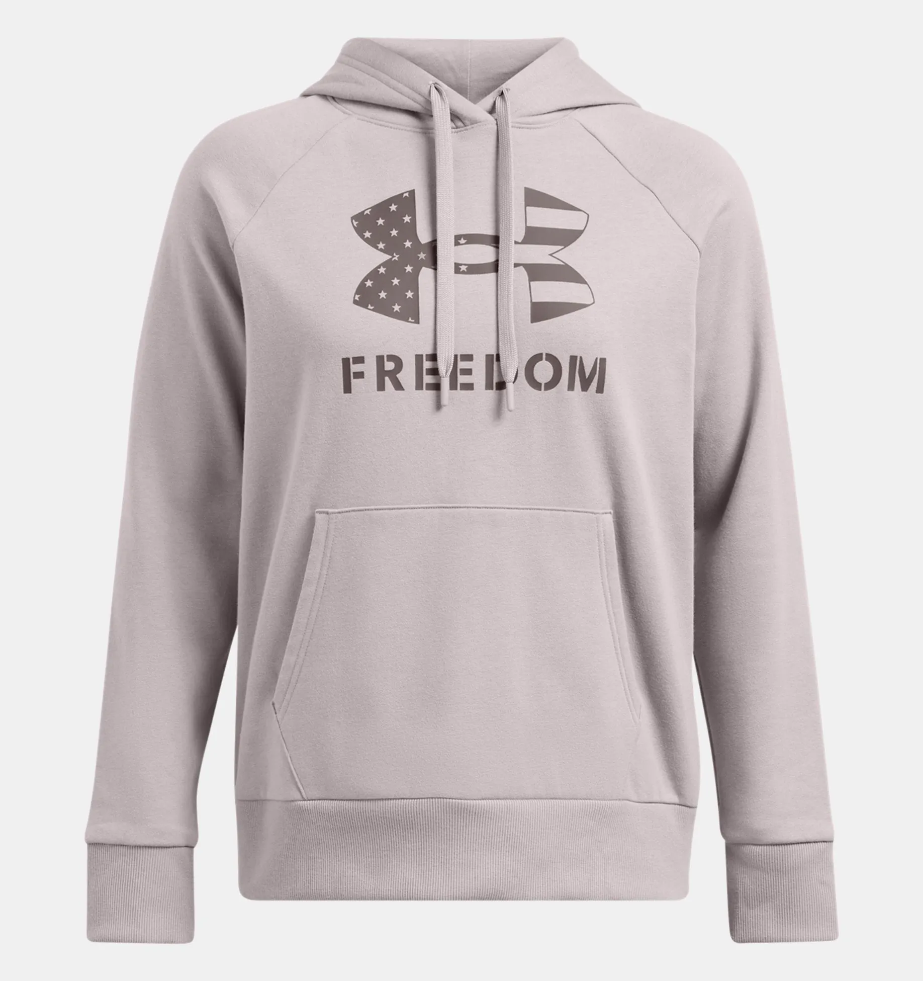 UNDER ARMOUR WOMENS RIVAL FREEDOM LOGO HOODIE