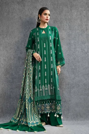 Unstitched Winter'24 - 3 Piece - Embroidered Suit - 42404388