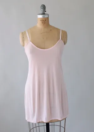 Vintage 1940s Rayon Knit Camisole Tank