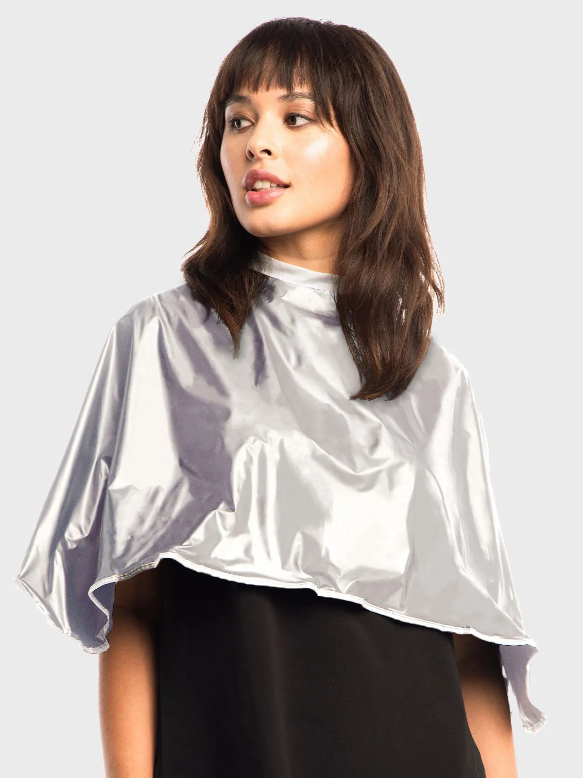 Vinyl Shortie Cape