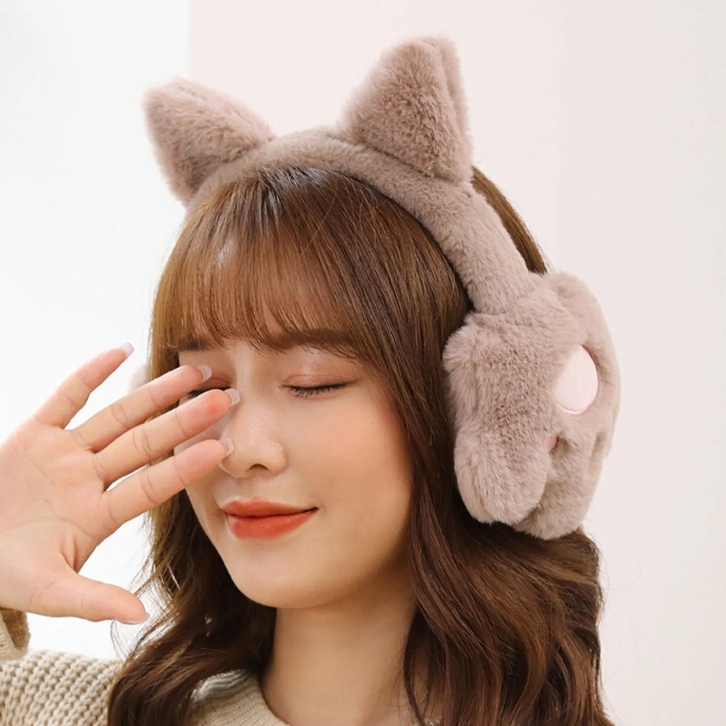 Winter Cute Cat Ears Earmuffs