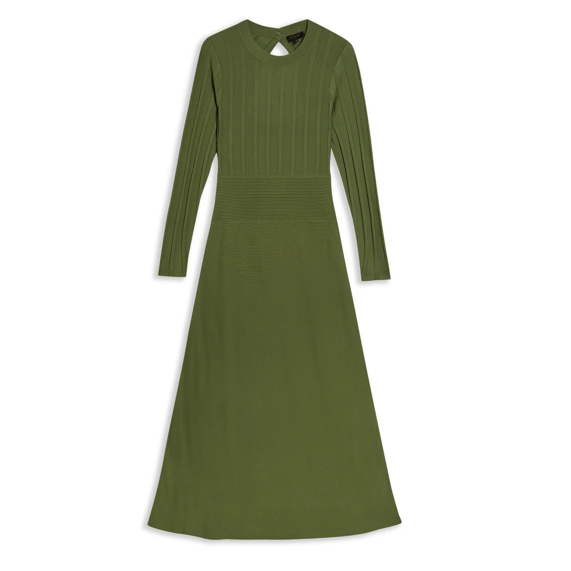 Women Wmd-Aimyy- Open Back Knit Dress - Green