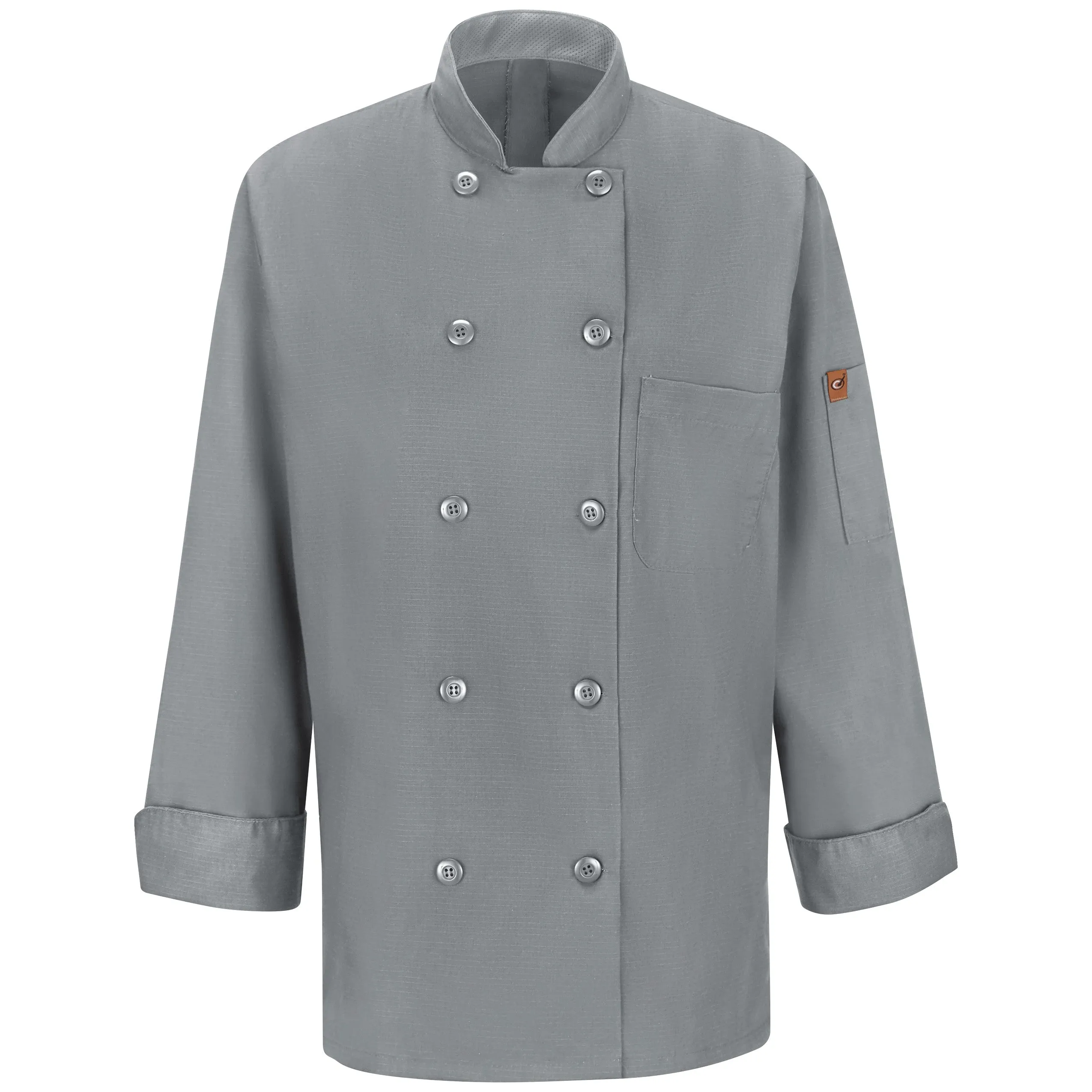 Women's Chef Coat with OilBlok   MIMIX 041X - Grey