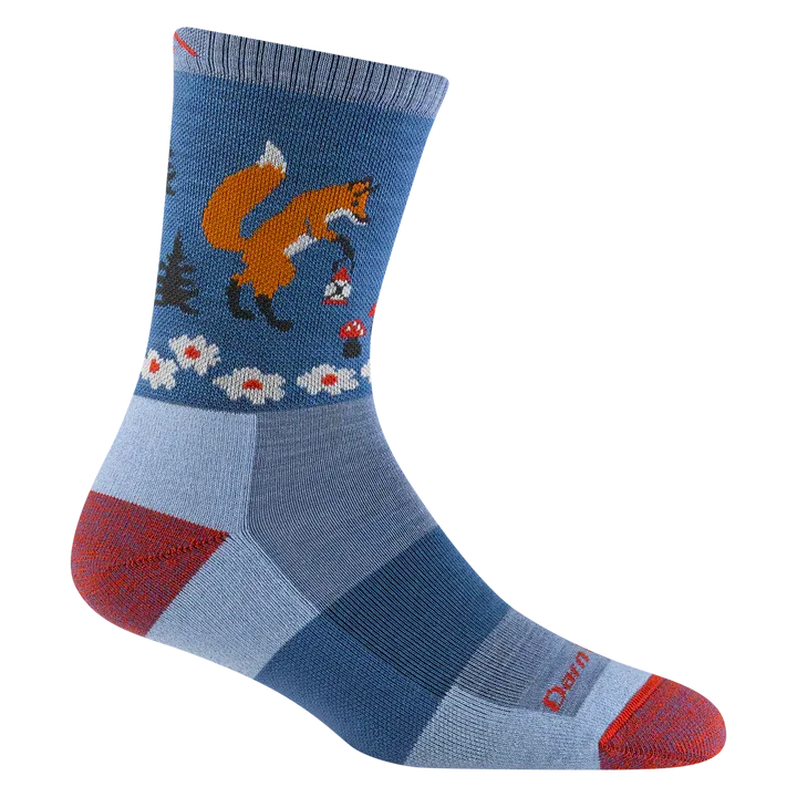 Women's Critter Club Micro Crew Lightweight Hiking Sock