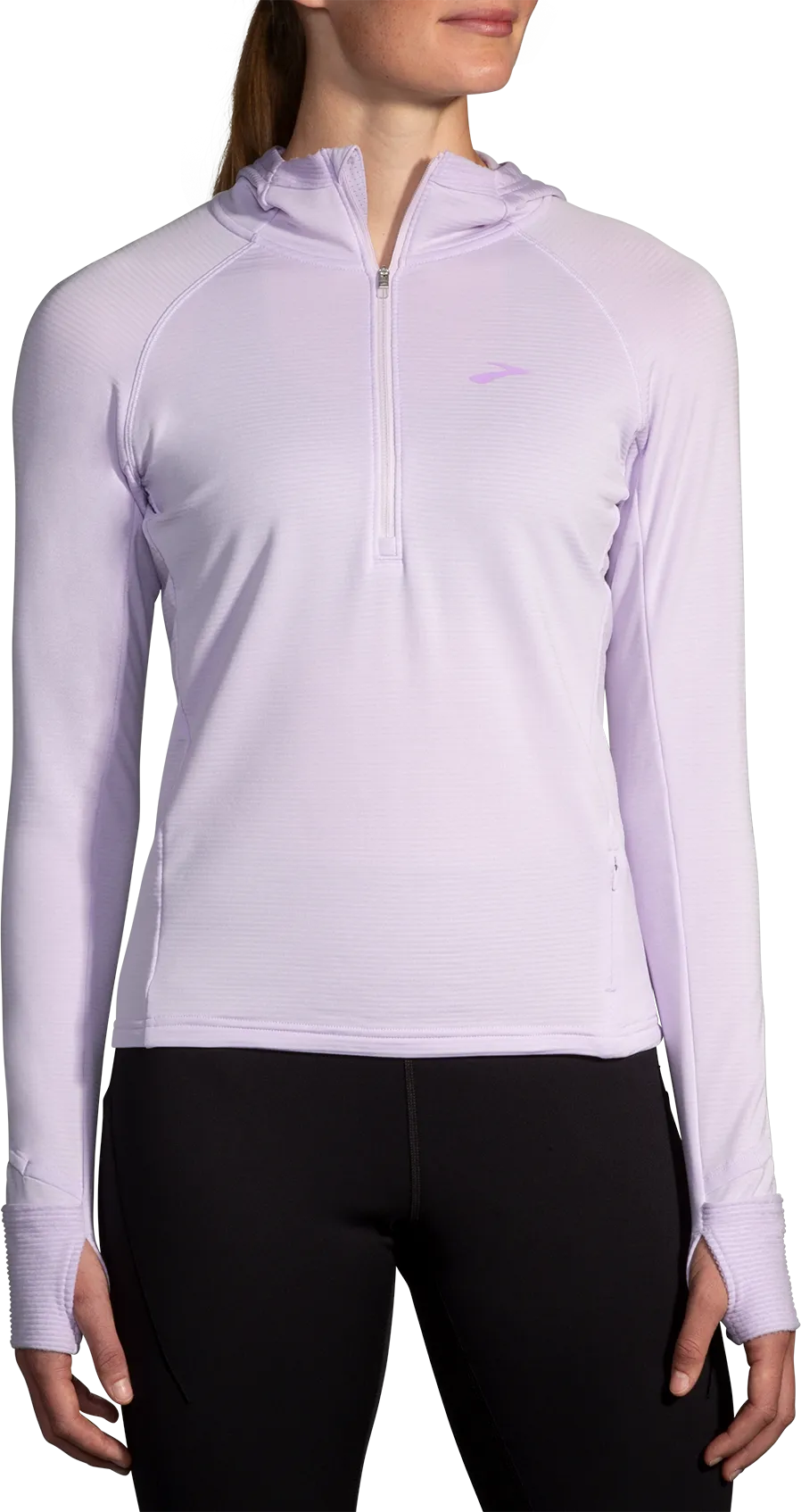 Women's Notch Thermal Hoodie 2.0 (505 - Light Purple)